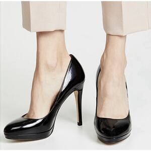 Pre-worn LK Bennett Sledge Patent Platform Pump 36 (6)